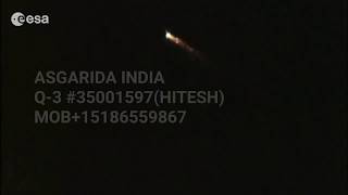 TIANGONG1 FIRST REENTRY VIDEO  china chinese Space Station falling April 1st  LIVE 2018  Tiang [upl. by Abigale]