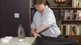 How to Iron Clothes  How to Iron Synthetic Fabrics [upl. by Templas]