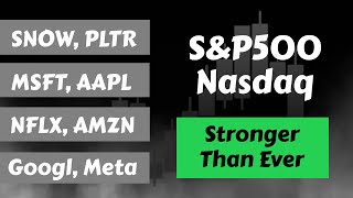 Market Is Stronger Than Ever  PLTR  SNOW  NFLX  MSFT  Apple  AMZN  Meta  Google  SPY amp QQQ [upl. by Adriel]