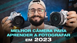 QUAL A MELHOR CAMERA PARA APRENDER FOTOGRAFIA EM 2023 [upl. by Asikal824]