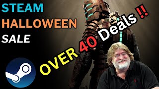 Steam Scream 3D Halloween Sale 2024 Best DEALS  From 5 to 20 Over 40 Games [upl. by Llerol]