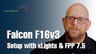 Setting up a Falcon F16 Controller with xLights and FPP 75 [upl. by Ahsaetan]