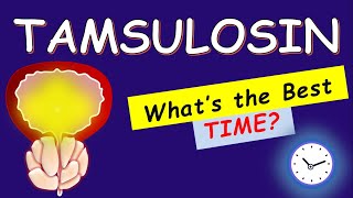 Tamsulosin Flomax What is the Best Time of Intake Morning or night [upl. by Am]