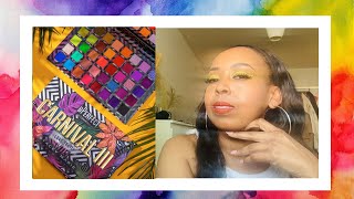 FULL FACE  BPERFECT X STACEY MARIE CARNIVAL 3 PALETTE [upl. by Dannel]