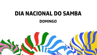 Evento do dia nacional do samba  ao vivo domingo [upl. by Ahsitaf]