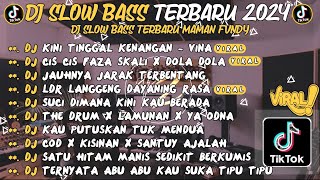 DJ SLOW BASS TERBARU 2024🎵DJ KINI TINGGAL KENANGAN 🎵DJ CIS CIS FAZA SKALI X DOLA DOLA🎵VIRAL TIKTOK [upl. by Adnyc362]