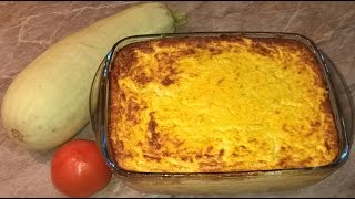 Запеканка из кабачков с сыром и яйцом Кабачковая запеканка Пирог из кабачков [upl. by Ely]