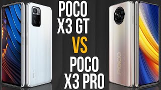 Poco X3 GT vs Poco X3 Pro Comparativo [upl. by Eiram]