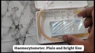 Haemocytometer plain amp Bright line by Pacific Path Surgi Co Delhi RohiniMob9899970547 [upl. by Wilen]