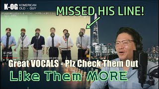 Korean American OG reacts to BTOB Dingo Killing Voice Live Reaction [upl. by Myna]