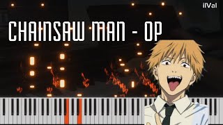 KICK BACK  Chainsaw Man OP  Kenshi Yonezu piano [upl. by Aiek]