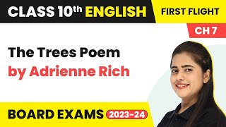 The Trees Poem by Adrienne Rich Glimpses of India  Class 10 English Literature Chapter 7 202223 [upl. by Lenz]