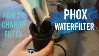 PHOX REUSEABLE WATER FILTER [upl. by Enala]