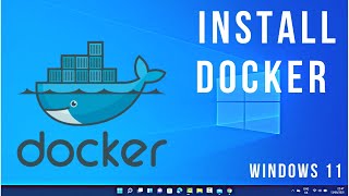 How To Install Docker on Windows 11 [upl. by Burty881]