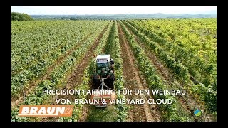 Weltpremiere Das erste semiautonome Anbaugerät für den Weinbau [upl. by Emelin]