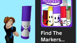 Playing find the markers in roblox [upl. by Anazraf915]