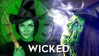 Melted Wicked Witch of the West Makeup Tutorial [upl. by Butch]