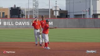 Damon Lessler  Ohio State Infield Drills [upl. by Joye]