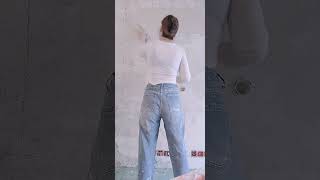 How to Prepare Tiles Wall ​ Wall paint​ Fast amp Beauty part 6196 [upl. by Publus]