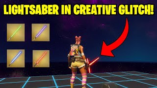 HOW TO GET LIGHTSABERS IN CREATIVE FORTNITE CHAPTER 3 SEASON 2 [upl. by Drusie156]