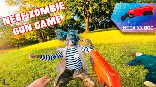 NERF GUN GAME ZOMBIES 10 Nerf First Person Shooter [upl. by Brest]