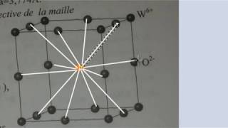 Cristallochimie Etude structurale de loxyde WO3 SMC S4 13 [upl. by Ahsenek]