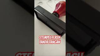 Stempel Flash Warna  Stempel Tanda Tangan koncocetak stempelflash [upl. by Annaicul]