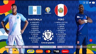 JUGANDO LA COPA AMERICA CON GUATEMALA EN PES 2023 Dream Patch  Fútbol Quetzal [upl. by Nnayd]