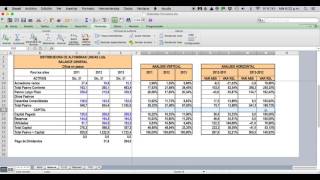 Analisis vertical y horizontal [upl. by Thinia]