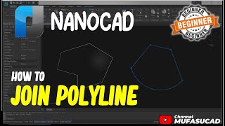 NanoCAD How To Join Polylines [upl. by Malvino]