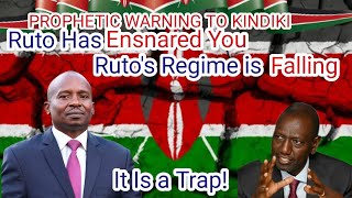 Prophets Oracle To Kindiki It is a trap Ruto Has Ensnared You Kindiki Yet His Regime is Falling [upl. by Adnama144]