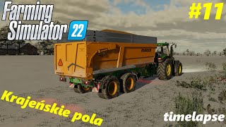 Dusání jámy a prodej obilovin  Krajeńskie pola  11  Farming Simulator 22 [upl. by Mikey738]