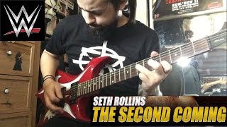 Seth Rollins quotRedesign Rebuild Reclaimquot Downstait REMIX WWE theme guitar cover [upl. by Aicemat]