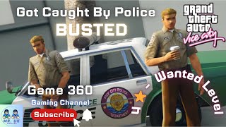 GTA Vice City  Roaming  what happened when wanted level increase  4 ⭐️ Police Chase  Gane 360 [upl. by Garretson424]