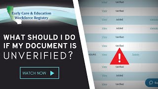 What should I do if my document is not verified [upl. by Valry]