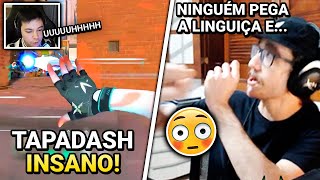 VAI COM CALMA FRTTT TAPADASH INSANO COREANO E A LINGUIÇA  VALORANT CLIPS [upl. by Butch205]