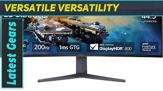 LG 45GR65DCB 45inch Ultragear Curved Gaming Monitor  The Best Gaming Experience [upl. by Dian]