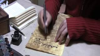 Leçon de calligraphie arabe avec Yasser Jeradi [upl. by Anama]