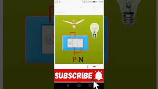 Room wiring diagram connection with bulb fans electrical [upl. by Sansbury]