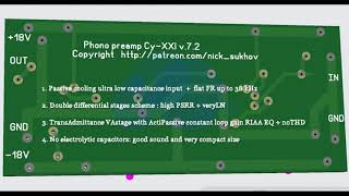 the CyXXI Phono preamp full set is available for registered users [upl. by Ycat533]