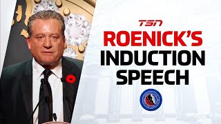 Hockey Hall of Fame Induction Speech Jeremy Roenick [upl. by Gerc]