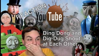 Bmanlegoboy reacts to YTP Ding Dong and DigDug Shout at Each Other [upl. by Ayal]