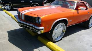 1975 Olds 442 on 26quot DUB Trumps HD [upl. by Sldney]