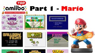 Lets Play amiibo Tap Nintendos Greatest Bits  Part 1 Smash Mario [upl. by Ahsiela]