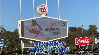 2022 MAX MUNCY WALKUP SONG  2022 Dodgers Baseball [upl. by Adelaida]