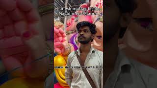 Nagol Ganesh market  Uppal Hyderabad  prices from 6k only 6 feet’s Ganesh meet this bro ganesh [upl. by Eseeryt]