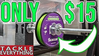 Build the BEST Spooling Station CHEAP DIY [upl. by Elonore]