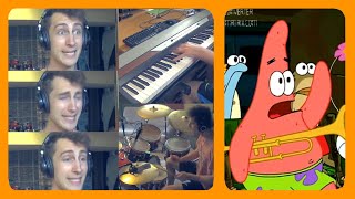 Is Mayonnaise An Instrument Spongebob Squarepants Full Band Dub [upl. by Suoirrad]