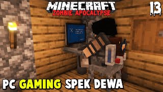 Makin Manteb Dah Base Kita  Minecraft Survival Zombie Apocalypse Episode 13 [upl. by Fitzsimmons96]