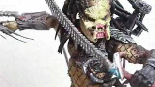 Review NECA Aliens vs Predator Requiem Unmaksed Predator quotWolfquot [upl. by Darees]